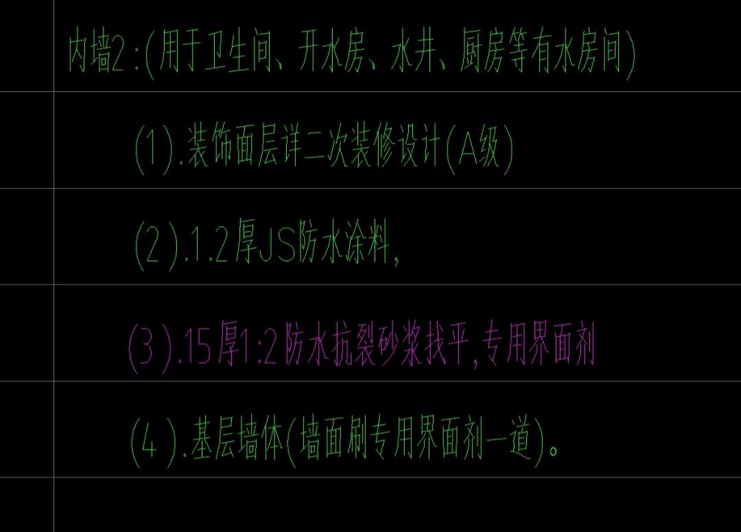 答疑：卫生间的瓷砖高度是3.4米，防水涂料高度做3.4米还是1.8米