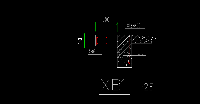 答疑：这个悬挑板的节点应该画在哪？