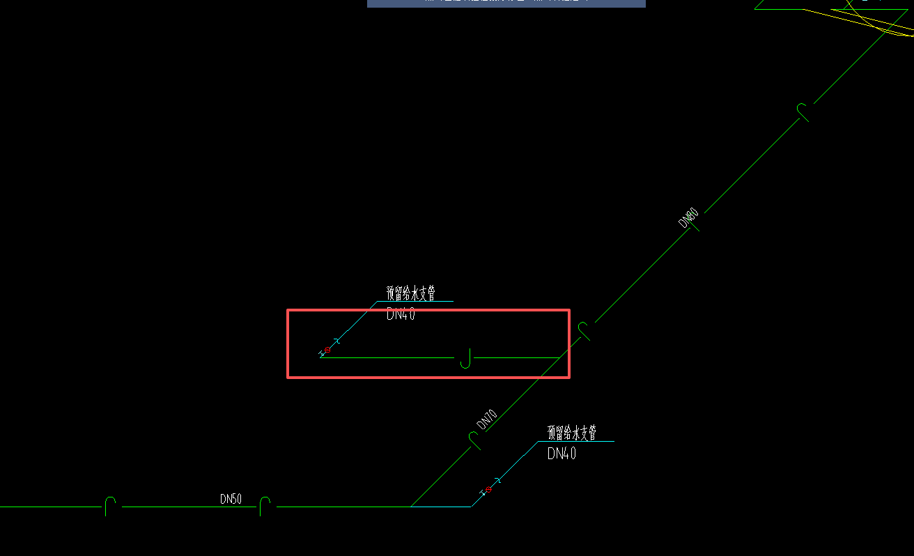 答疑：给水系统图管道型号