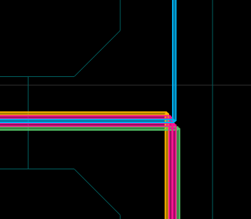 答疑：手画电缆，桥架上有很多电缆，不能全部画在桥架中心线上，排布在里面和外面电缆量不同