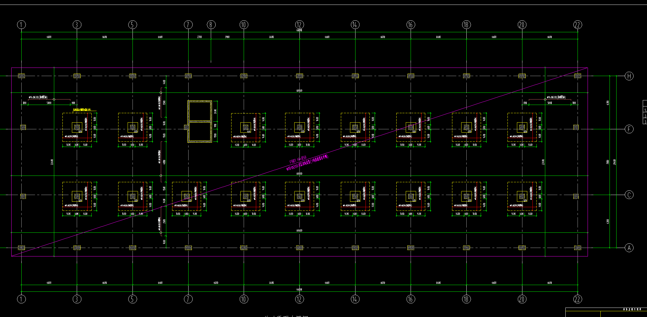 答疑：像这种筏板基础加下柱墩是挖什么土方？