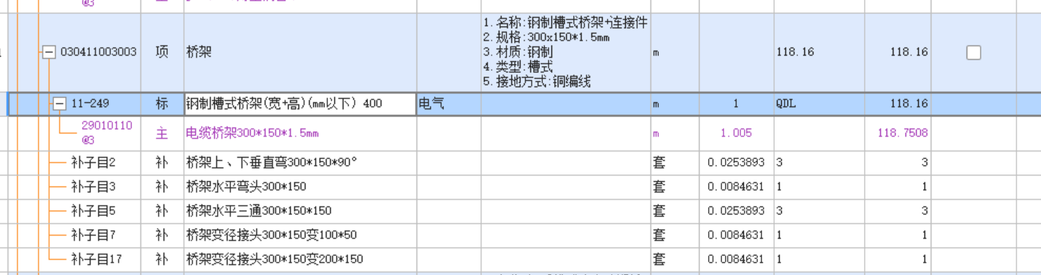 答疑：在安装工程中，桥架中的三通、四通、弯头含在桥架的定额中吗，是否分开计算价格