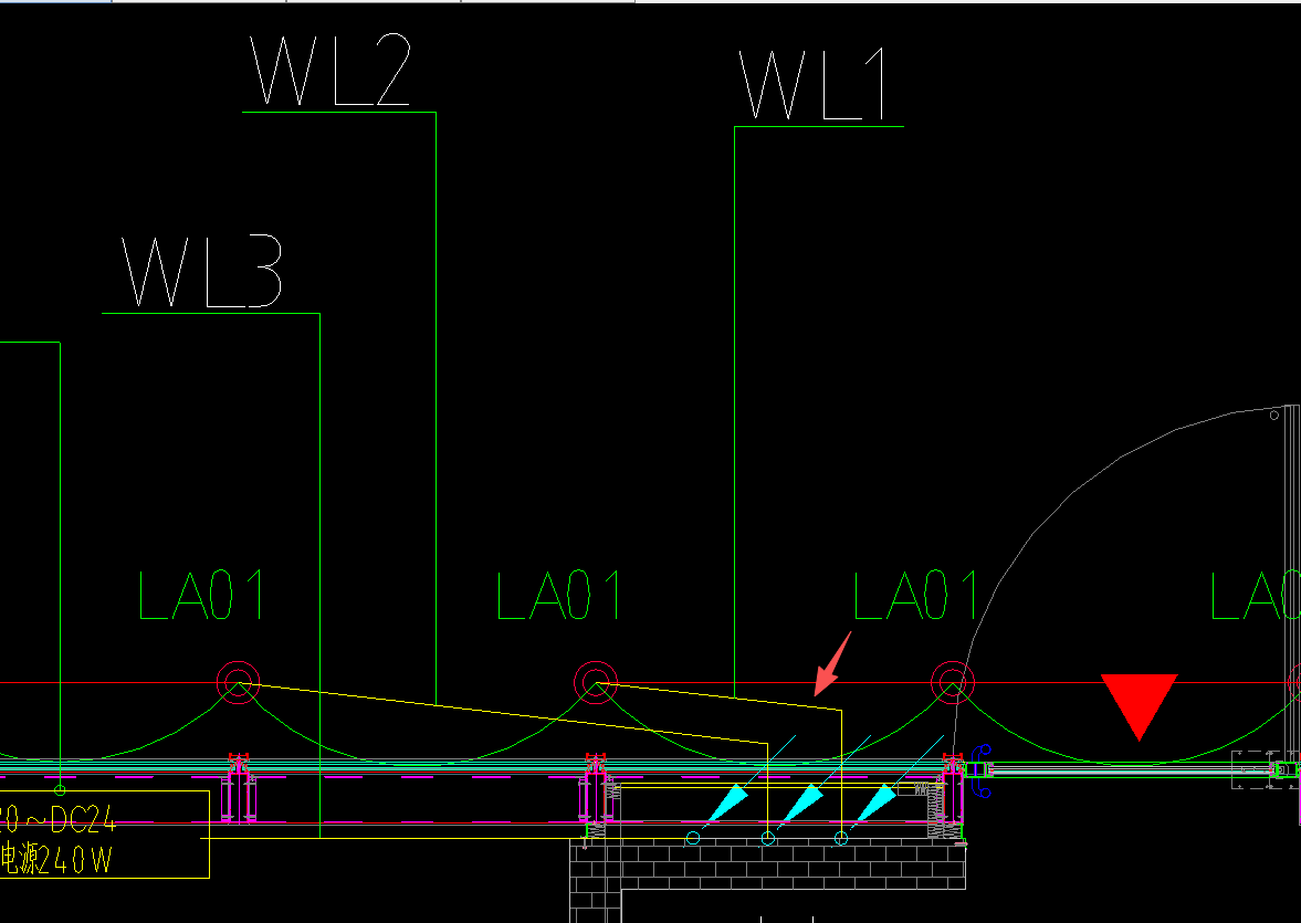 答疑：请问这个回路的长度是按图上的长度来还是直接到灯