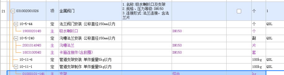 答疑：吸水喇叭口按阀门套取，管道支架咋计算工程量