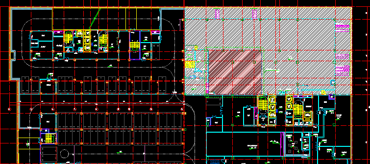 答疑：整个模型是建一起的，要怎么把阴影部分的模型分出来，一个构建一个个分割出来吗