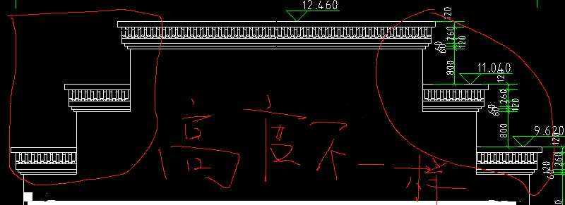 答疑：广联达同层同一轴线上砌体墙左右高度不一样怎么绘制？