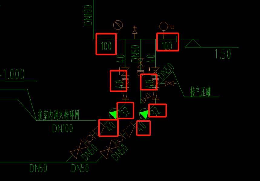 答疑：问下，这些数字是什么意思？管径吗？