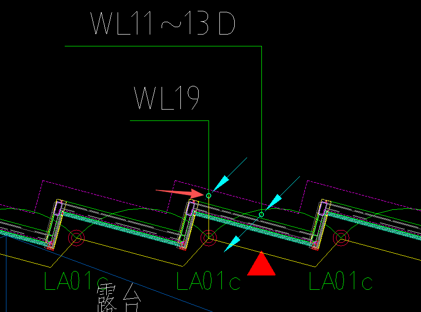 答疑：请问这个回路为啥没有引上箭头呢，上层还有这个电缆，这个回路是从这一层开始的