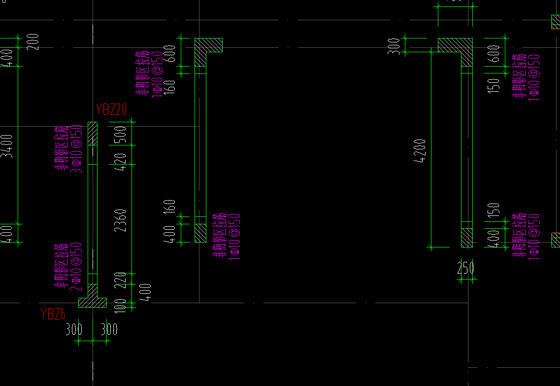 答疑：新手：请问这个墙柱拉筋怎么布置？