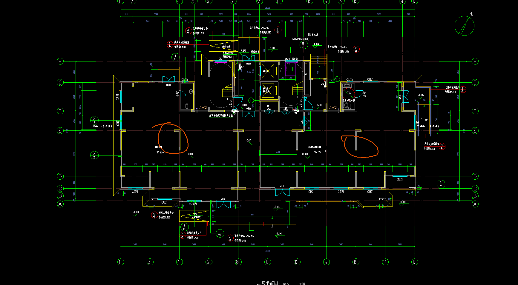 答疑：这两个区域属于架空吗？