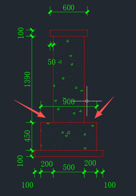 答疑：箭头的两个面需要计算模板工程量吗？如果不需要，理由是什么？