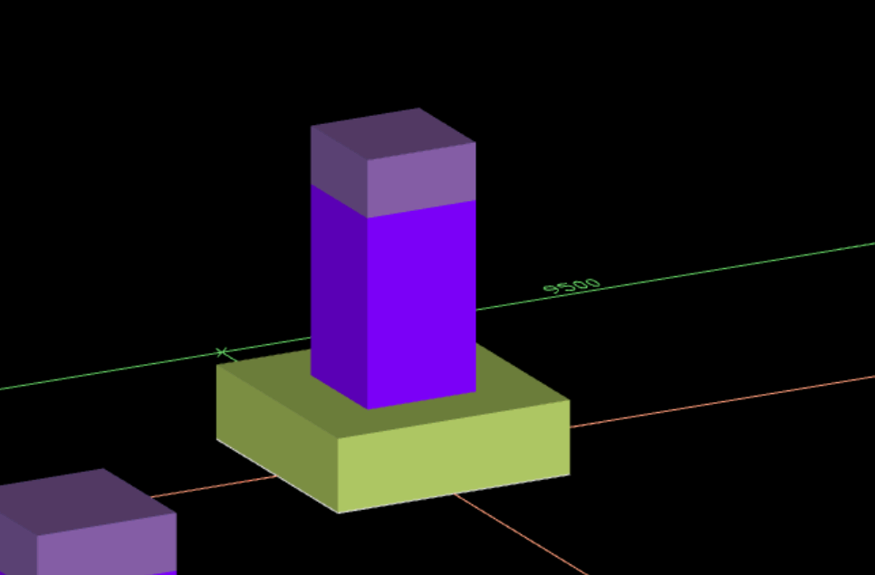 答疑：在钢筋砼柱上布置个素砼柱，下面柱钢筋变少了，如何让下面柱钢筋量不变？