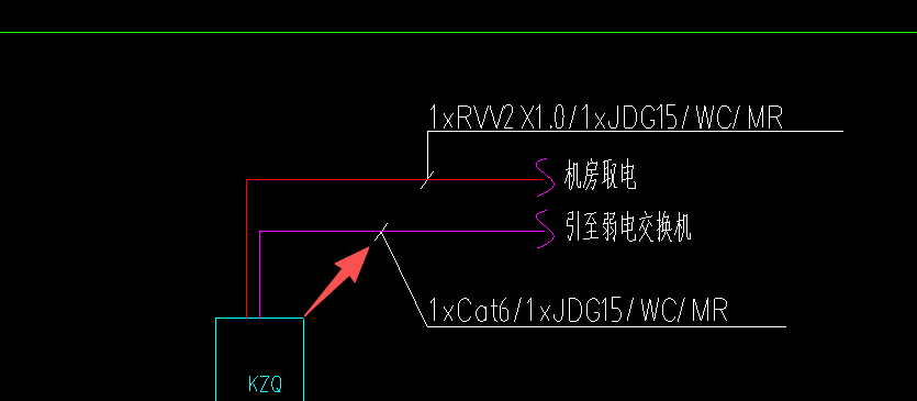 答疑：请问图中门禁系统的线可以共管吗？