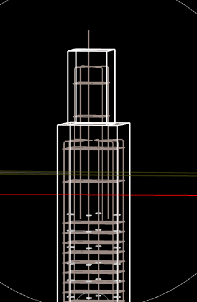 答疑：构造柱上部变小有一根钢筋没有弯钩直接通长到了顶部