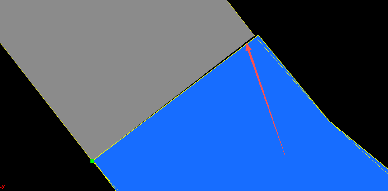 答疑：广联达钢筋翻样的时候，圆弧墙和直线墙合并不到一起，放大后中间有个缝隙，怎么办