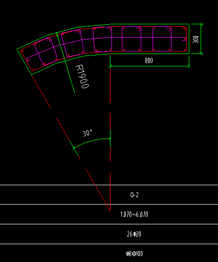 答疑：半径1.9m，30°角度的剪力墙在广联达中怎么布置