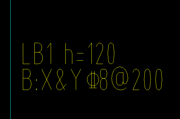 答疑：120厚板，单层钢筋布置