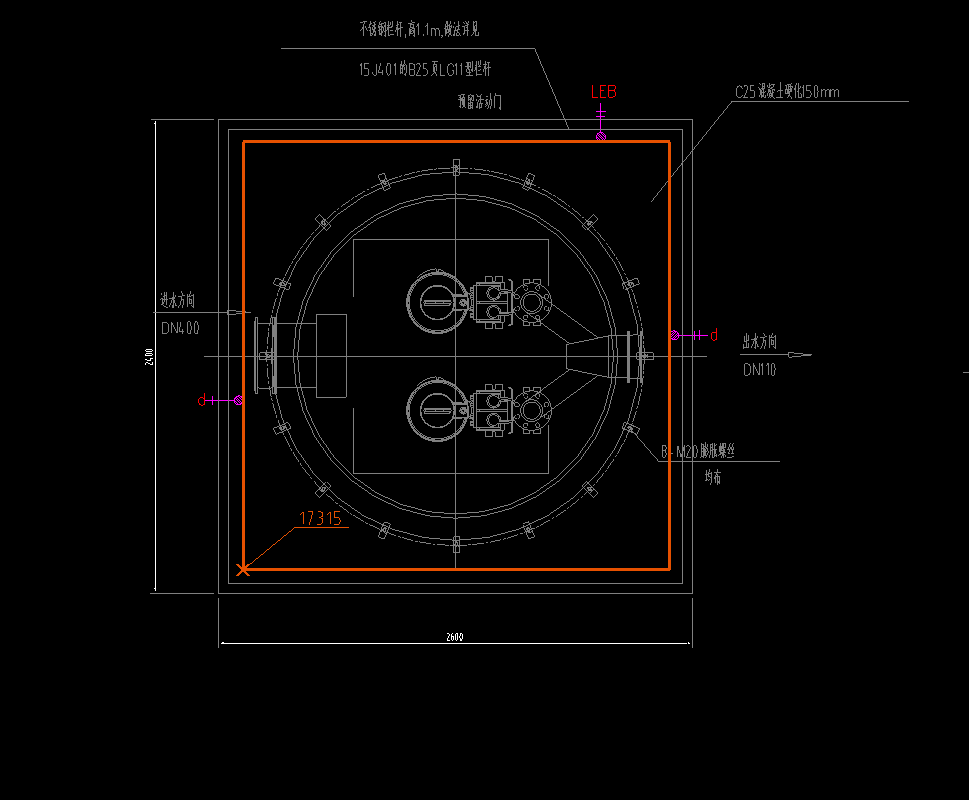 答疑：这个是接地网的图纸，我直接在图纸框长度出来作为工程，这个还要加什么工程量