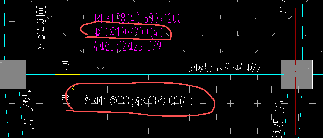 答疑：请问，人防区框架梁，