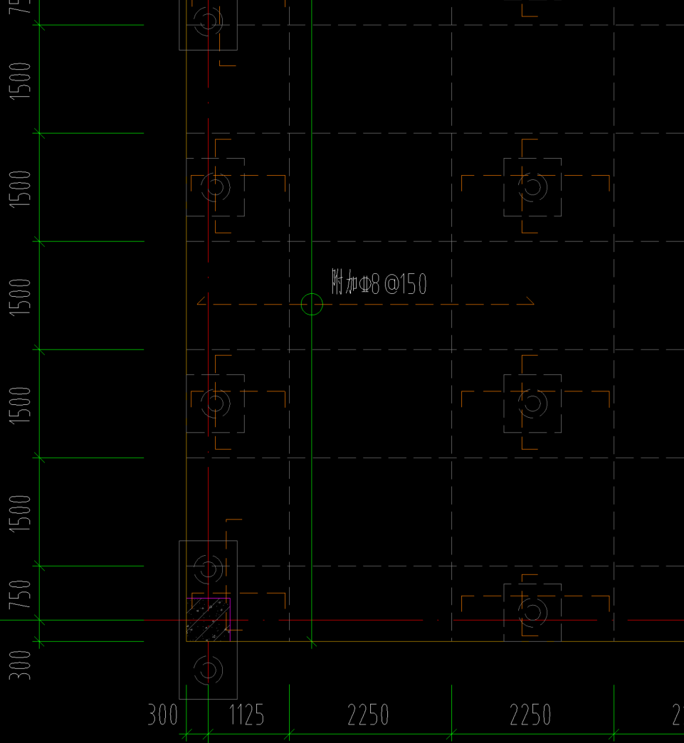 答疑：筏板附加钢筋用筏板负筋画 画线布置他的左右支座伸出长度怎么看
