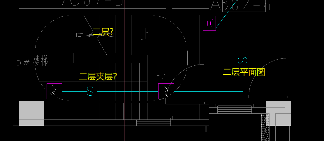 答疑：楼梯间图纸需要怎么看，如果在总包平面图只有一层，二层