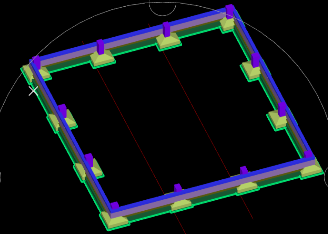 答疑：请问此工程有独立基础和条形基础，计算基地钎探是提独立基础和条形基础的垫层底面积吗