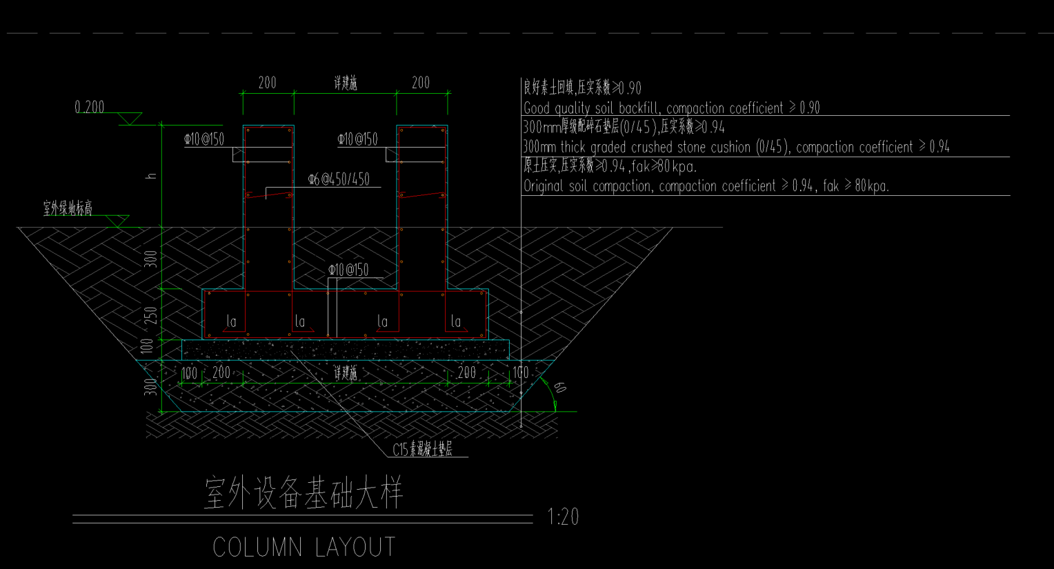 答疑：这个设备基础用什么构件画
