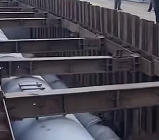 答疑：山东地区拉森钢板桩中间这些H钢支撑套什么定额啊