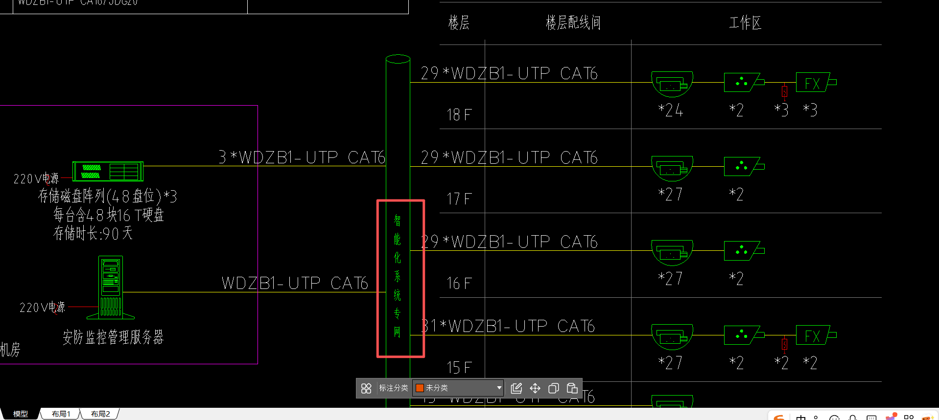答疑：请问这个智能化系统专网在哪里