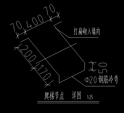 答疑：请问这种爬梯怎么算啊
