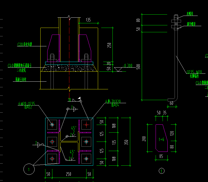 答疑：请问该室外地坪标高应该是多少，柱子是否也覆土