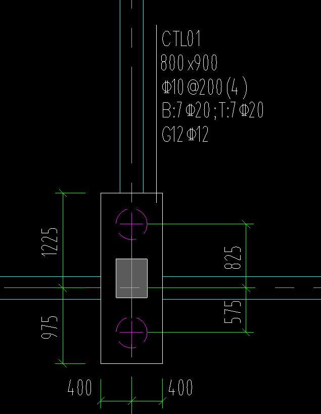 答疑：这个承台怎么画，高是多少？