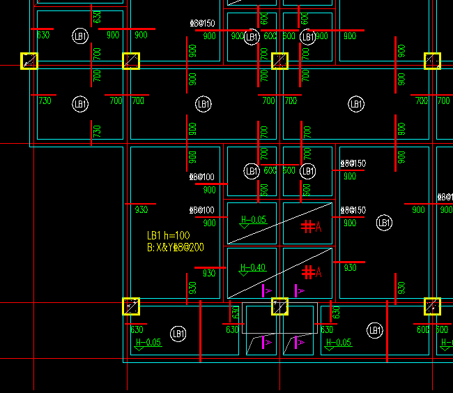 答疑：请教：图中未标注负筋信息怎么看