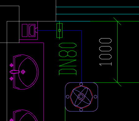 答疑：图中DN80是指圆形风管吗