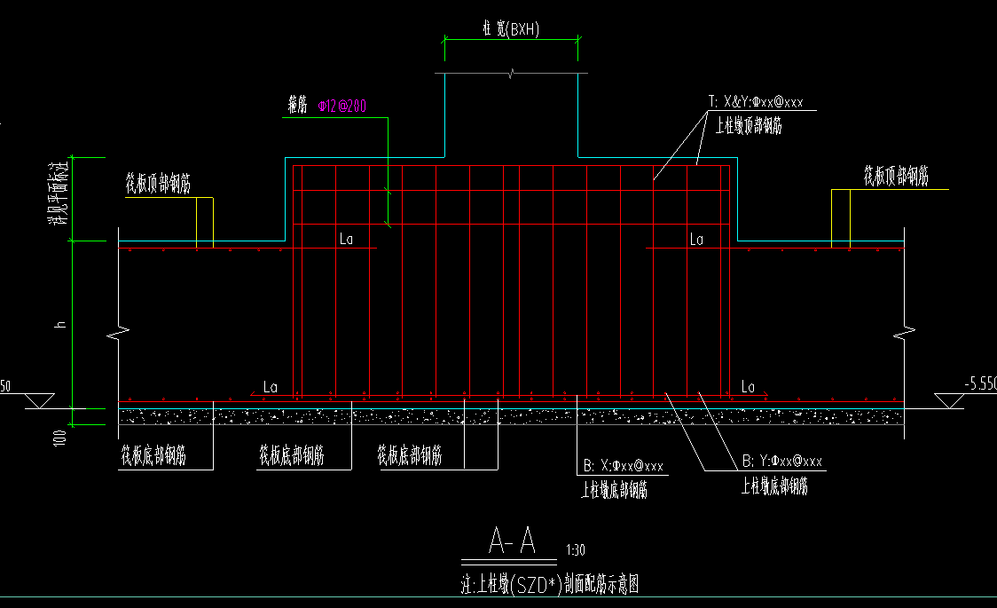 答疑：这种上柱墩还有钢筋用什么绘制？