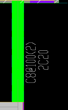 答疑：这个梁的C8@100（2）如何布置