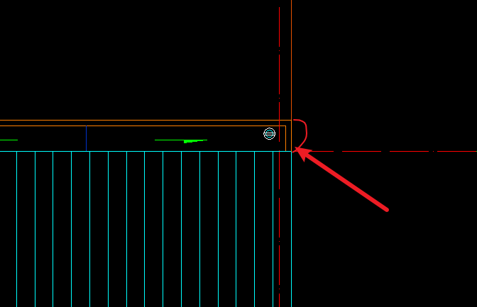 答疑：这个是天沟，用压型钢板做的，如果按投影面积算的话，可以直接量宽度吗