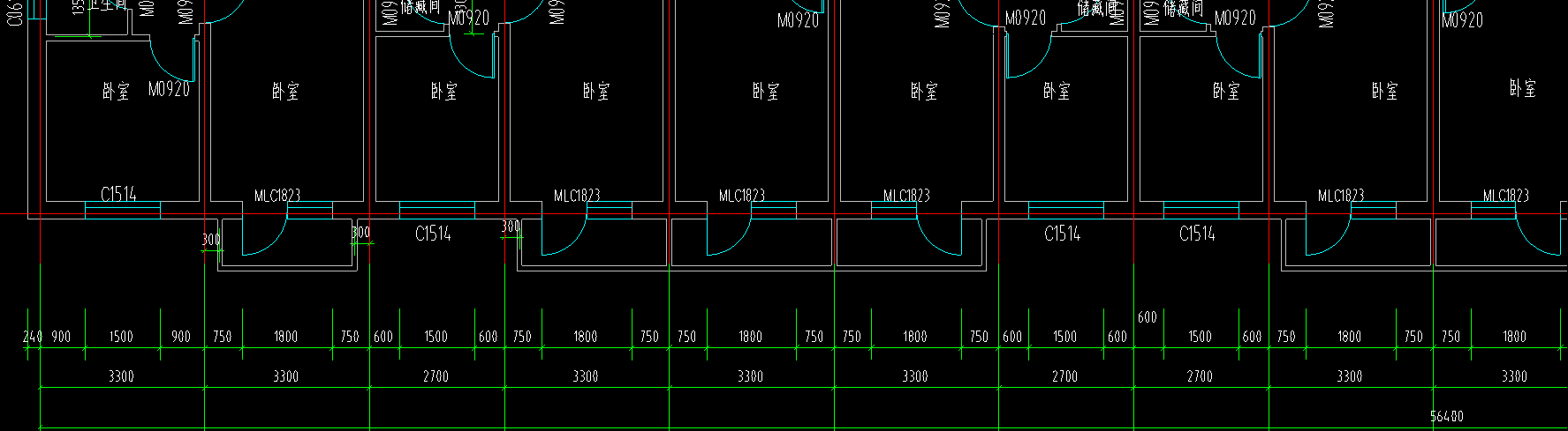 答疑：图一看门联窗位置是在里面，但是立面图是在外面，那算外墙保温面积要扣门联窗面积吗？