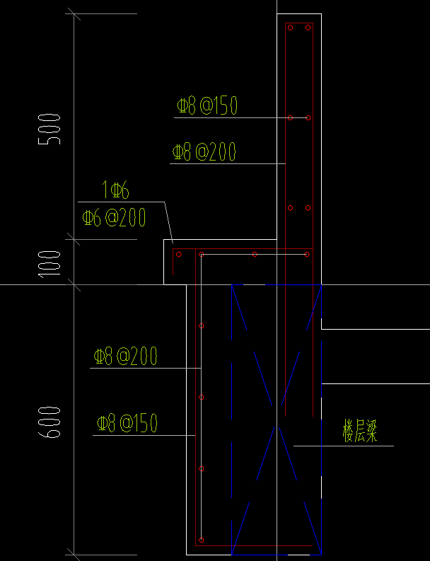 答疑：请问下图节点是按1个构件绘制还是分2部分？若分2部分怎么划分？工程量计入什么构件