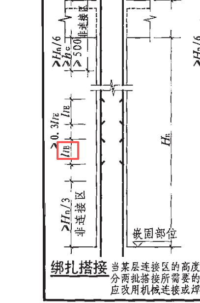 各位专家,请问纵向钢筋绑扎区段的长度有规范或图集规定么-服务新干线答疑解惑