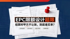 EPC限额设计超限，结算时甲方不认账，到底谁买单？