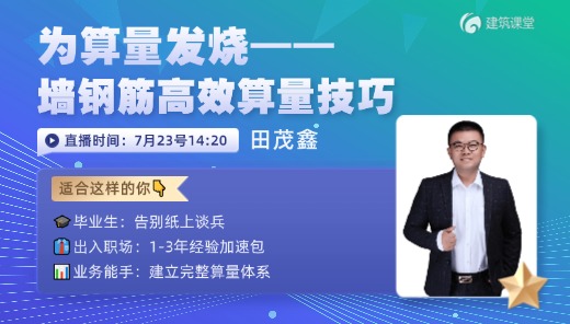 为算量发烧——墙钢筋高效算量技巧