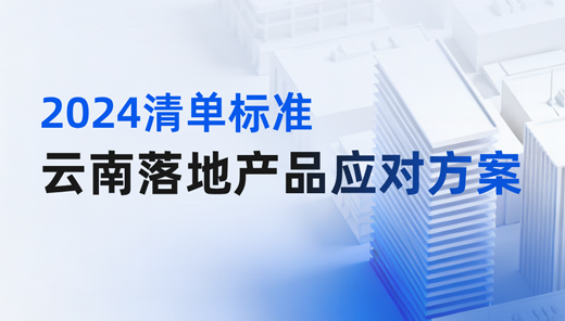 2024清单标准云南落地产品应对方案