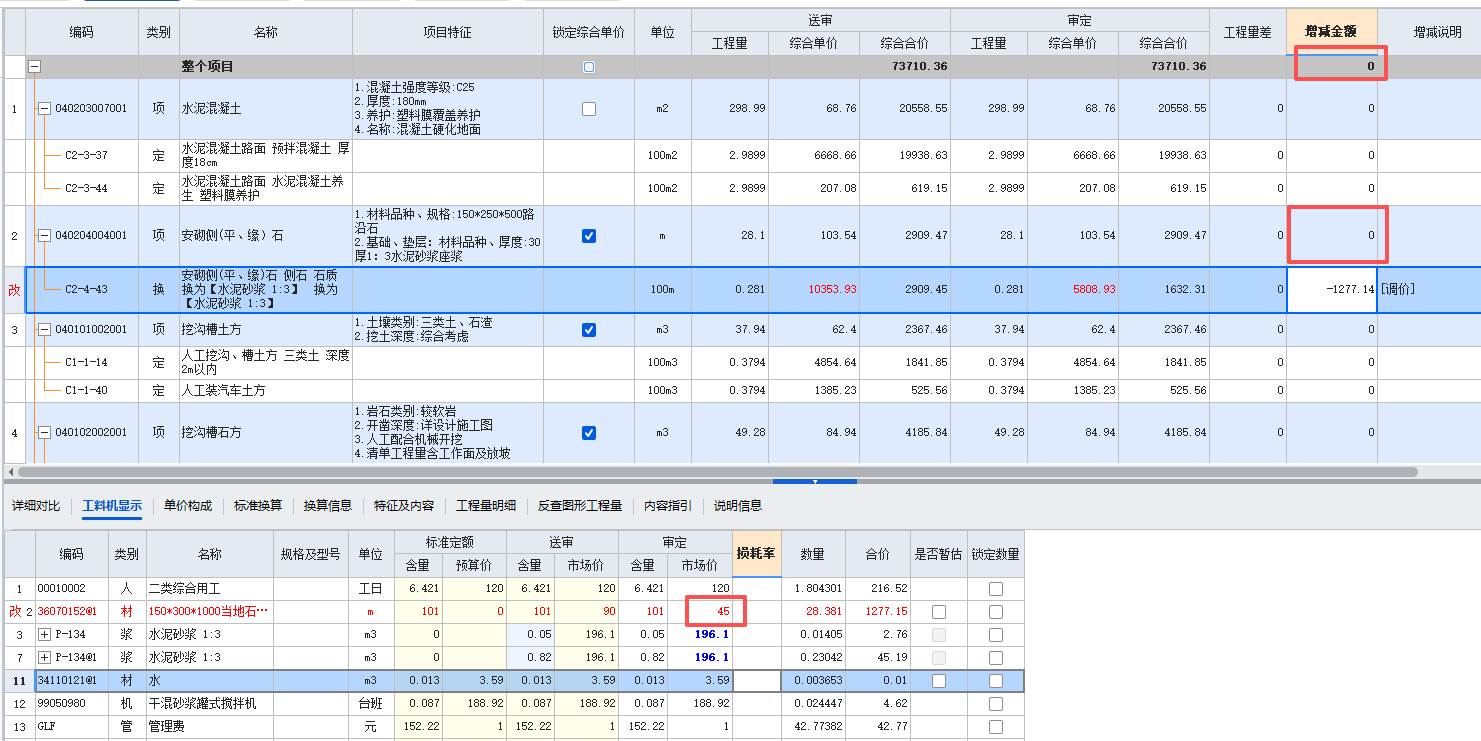 答疑：怎么定额调价了清单价和总价怎么没调整，这是啥原因？